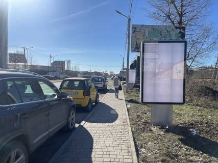 Ситилайт A в Крюковщине, 1,2х1,8м  Вул. Балукова , навпроти Євромісто , біля Shashlikiyan фото 1