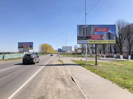 Билборд A в Новосёлках, 6х3  Дорога Чабани-Новосілки, за світлофором фото 1
