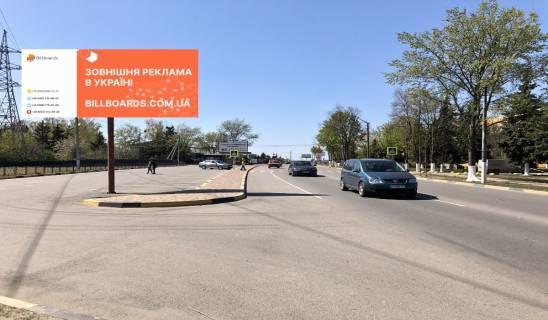 Билборд B в Новосёлках, 6х3  ул. Озерная, напротив дома Культуры фото 1