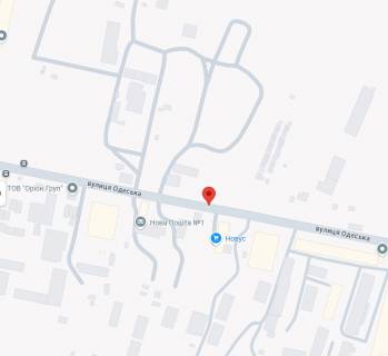 Билборд A в Крюковщине, 6х3  ул. Одесская, напротив НОВУС, АТБ схема