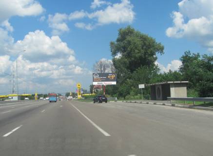 Білборд, Бігборд (Борд)  A у Києві, 3х6  Автодорога, М-05, Киев-Одесса, км17+140 (возле АЗС "КЛО" перед с. Чабаны) Фото 1