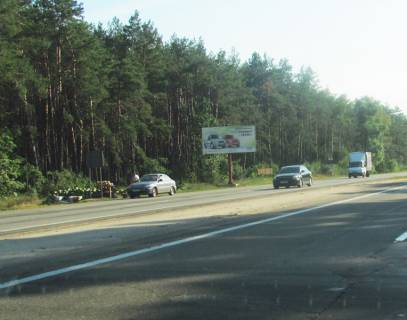 Билборд B в Киеве, 3х6  Автодорога, М-05, Киев-Одесса, км24+100 (между с. Вита-Почтовая и Глевахой) фото 1