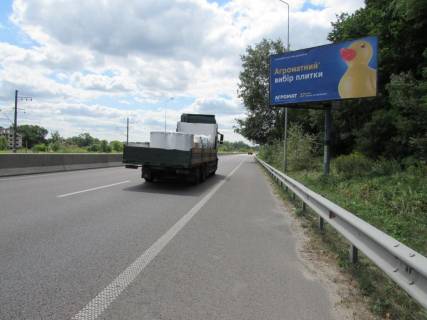 Білборд, Бігборд (Борд)  A у Києві, 6х3  Дніпрвське шосе виїзд з Києва, ст.А Фото 1