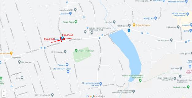 Білборд, Бігборд (Борд)  B у Києві, 6х3  c. Петропавлівська Борщагівка, вул. Леніна (р-н школи) схема