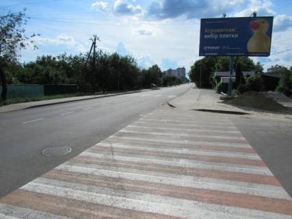 Білборд, Бігборд (Борд)  A у Києві, 6х3  c. Петропавлівська Борщагівка, вул. Леніна (р-н школи) Фото 1