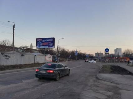 Білборд, Бігборд (Борд)  B у Києві, 6х3  вул. Є. Сверстюка, в напрямку пр-ту Соборності Фото 1