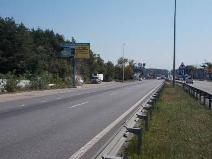 Білборд, Бігборд (Борд)  B у Києві, 6х3  с. Стоянка, Житомирська траса, 300 м до повороту в с. Гореничі, в напрямку Києва Фото 1
