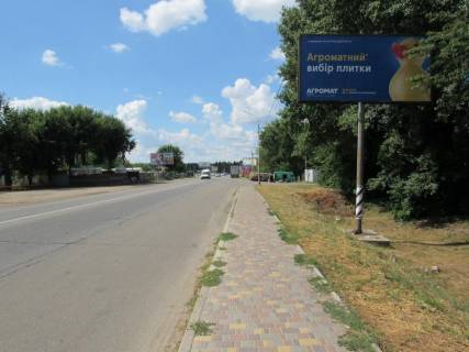 Білборд, Бігборд (Борд)  A у Києві, 6х3   с. Софіївська Борщагівка, Р-04, Київ-Фастів-Звенигородка, вул. Соборна напроти садового центру "KRONA" напр з Києва Фото 1