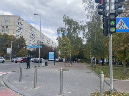 Ситилайт A в Вишневое, 1,2x1,8  вул.Європейська, на перехресті з вул.Святошинською, біля зупинки фото 1