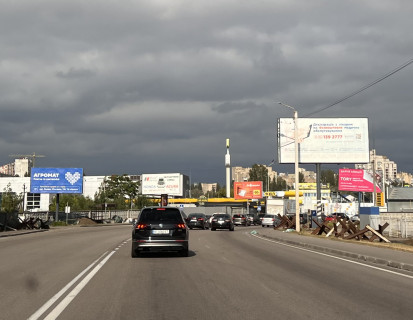 Билборд A в Софиевской Борщаговке, 6х3  вул.Київська, біля автосалону Мерседес, направлення на Київ фото 1