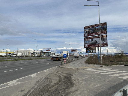 Билборд A в Софиевской Борщаговке, 6х3  вул.Велика Кільцева, навпроти Макдональдса_A (нижній) фото 1
