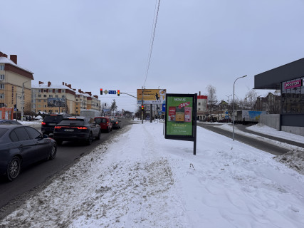 Ситилайт A в Софиевской Борщаговке, 1,2x1,8  вул.Соборна, біля Новус біля Львівського Маєтку фото 1