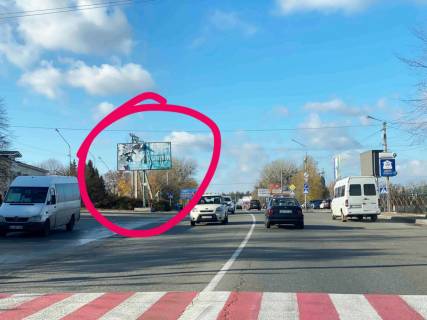 Билборд B в Софиевской Борщаговке, 6х3  вул.Соборна, направлення на Білогородку фото 1
