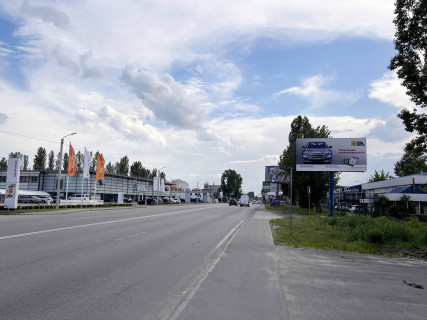 Билборд A в Софиевской Борщаговке, 3x6  вул.Київська, 8A, навпроти Автосалона Порше Захід, направлення на Боярку фото 1