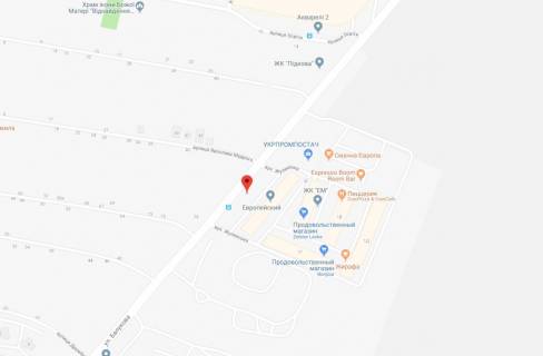 Билборд A в Крюковщине, 3x6  вул.В.Стуса, біля ЖК Євромісто, напрвлення на Крюківщину_A схема