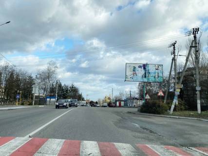 Билборд A в Софиевской Борщаговке, 6х3  вул.Соборна, направлення на Київ фото 1