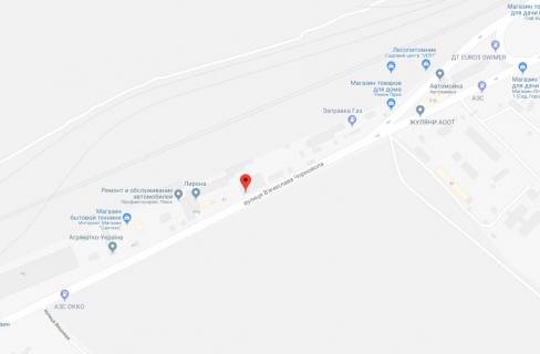 Billboard A in Vishnev, 3x6  st.V.Cornovola, 51 scheme