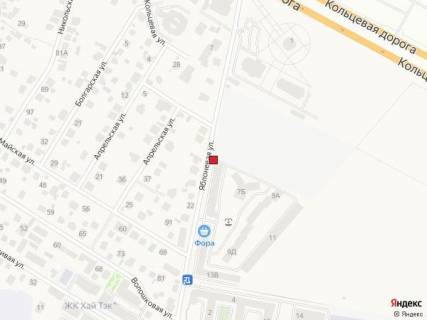 Билборд A в Софиевской Борщаговке, 3x6  вул.Яблунева, біля ЖК Щасливий схема