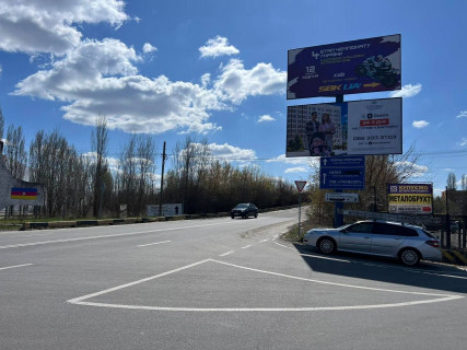 Білборд, Бігборд (Борд)  A у , Чайка (Чайка), 3x6  перетин вул. Авіаконструктора Антонова і Миколи Самокиша, біля автодрому "Чайка"_A Фото 1