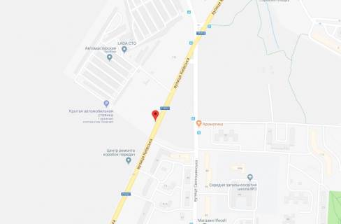 Билборд B в Софиевской Борщаговке вул.Київська,  направлення на Київ схема
