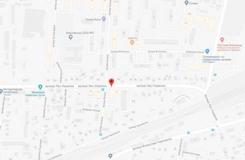 Билборд A в Вишневое, 3x6  вул.Л.Українки, буд.19, на перехресткі з вул.Зелена схема
