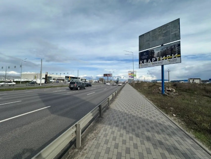 Билборд A в Софиевской Борщаговке, 6х3  вул.Київська, перед віздом до магазину "АТБ", направлення на Боярку фото 1