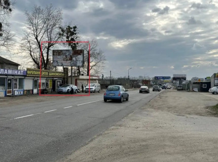 Билборд B в Святопетровском, 3x6  вул.Білогородська, перед поворотом з вул.Польова, направлення на Білогородку фото 1
