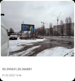 Билборд B в Софиевской Борщаговке, 3x6  вул.Київська фото 1