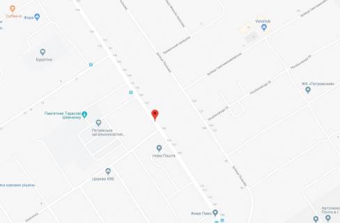Билборд A в Святопетровском, 3x6  ул.Центральная, д.138, возле остановки схема