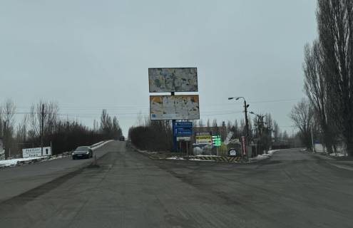 Білборд, Бігборд (Борд)  + у Петропавлівська Борщагівка вул.Пушкіна, біля Новуса Фото 1