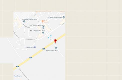 Билборд A в Софиевской Борщаговке, 3x6  ул.Соборная, напротив ЖК Львовский схема