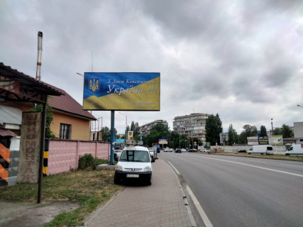 Billboard B in Vishnev, 3x6  st.Kiivs'ka, bila avtozapravki KLO, napravlenna na Kiiv Photo 1