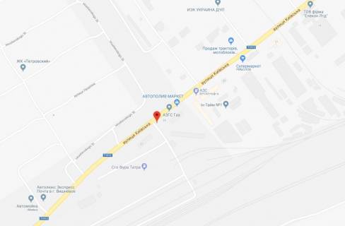 Билборд B в Святопетровском, 3x6  ул.Киевская, около металосервиса, трасса Киев-Боярка схема