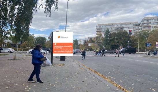 Ситилайт B в Вишневое, 1,2x1,8  вул.Європейська, на перехресті з вул.Святошинською, біля зупинки фото 1