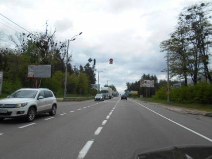 Billboard B in Vishgorod Trasa "Kiiv-Ivankiv-Ovruc", R-02 km 19+ 250 livo, svitloforo, povorot na SANDORA, HENKEL-Ukraina, v'izd z Kieva Photo 1