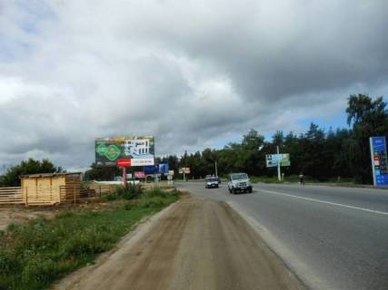 Билборд B в Софиевской Борщаговке c. Софіївська Борщагівка, траса Р-04 "Київ-Бишів-Звенигородка", км 2+450 ліво, вул. Соборна (Леніна), за 500м до ЖК "Софія Клубний", за 650м до ЖК "Софіївський квартал" та ЖК "Софія" фото 1