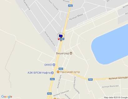 Білборд, Бігборд (Борд)  B у Нових Петрівцях Траса "Київ-Іванків-Овруч", Р-02 км 20+ 500 ліво, с. Нові Петрівці,  поворот на на комплекс "Межигір'я" схема