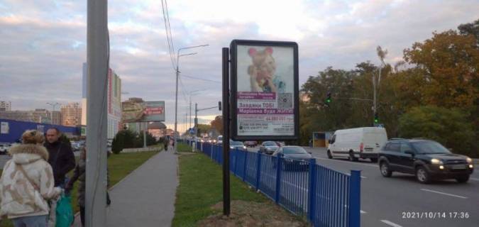Сiтiлайт B у Бровари, 1,2*1,8  вул. Київська 253 Фото 1