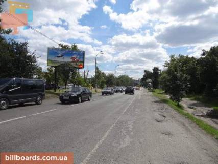 Билборд B в Киеве, 3Х6  провулок Віто-Литовський (Чапаєвське шосе). 8 из центра фото 1
