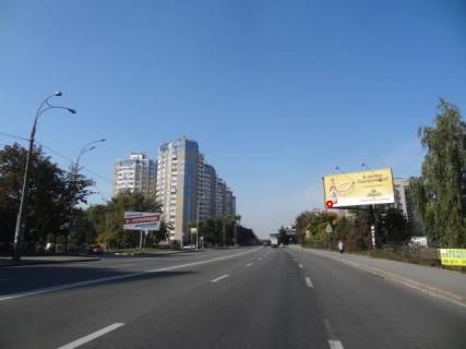 Білборд, Бігборд (Борд)  A у Києві, 3Х6  Харківське шосе 121 до Дарницкої пл Фото 1