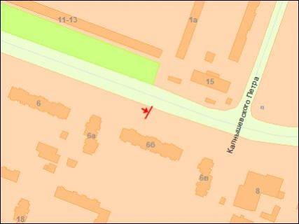 Призма  в Киеве, есть  Полярная ул. 6б - 475571 схема