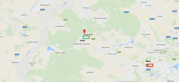 Билборд  в Киеве Киев-Ковель (Варшавка) 44+400, Микуличи слева из Киев схема