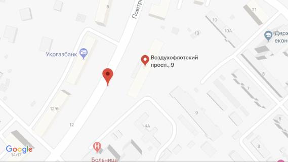 Видеоборд A в Киеве, 2,32Х3,14  Повітрофлотський 9, до пр Перемоги - 401306 схема