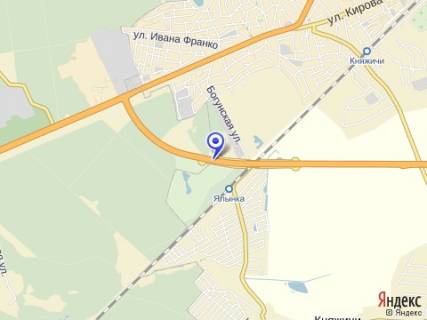 Billboard B in Kyiv, 6х3  Kil'ceva Brovari (Kiiv-Cernigiv) 20+300 km, livoruc iz Kiiv scheme