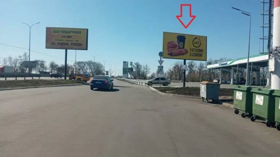 Білборд, Бігборд (Борд)  A у Чабани, 3Х6  Київ-Одеса 17+090 км, праворуч АЗС з Києва Фото 2