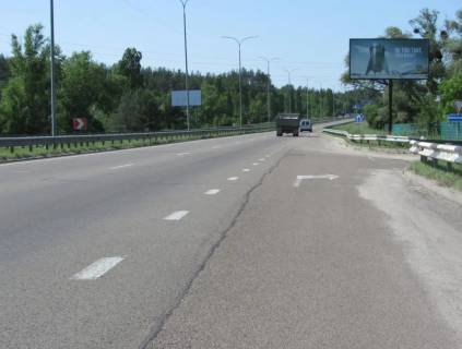 Билборд A в Киеве, 3Х6  Богатирська вул. 1 км до повороту на Вишгород з Києва фото 1