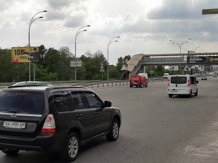 Билборд B в Киеве, 3Х6  Радзіня (Дарницкое шоссе) , поворот на Сортувальну до Дарницького мосту фото 1