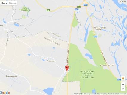Билборд B в Лесниках (Киевской обл), 3Х6  Новообухівська траса 20+780 км, праворуч в Київ схема