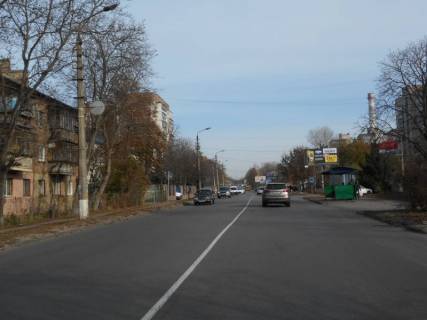 Білборд, Бігборд (Борд)  A у Бровари, 6х3  м.Бровари, вул.Я. Мудрого, 84-86 (зупинка ) Фото 1