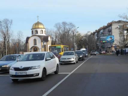 Билборд A в Бровары, 6х3  м.Бровари, вул.Я. Мудрого, 2а, (парк Шевченка, Укрпошта) фото 1